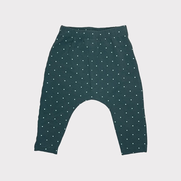 Cotton On Other - Cotton On Harem Green Polkadot Pants